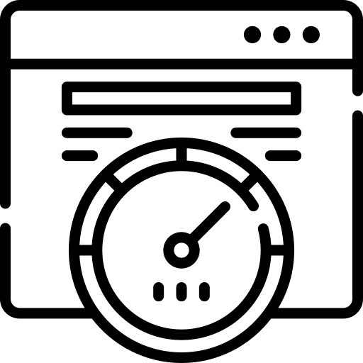 Page speed speed speed test test icon