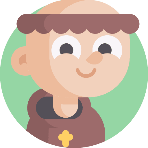 Monk user christianism religion icon