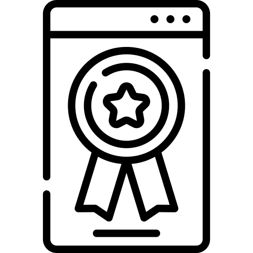 Page badge rank website icon