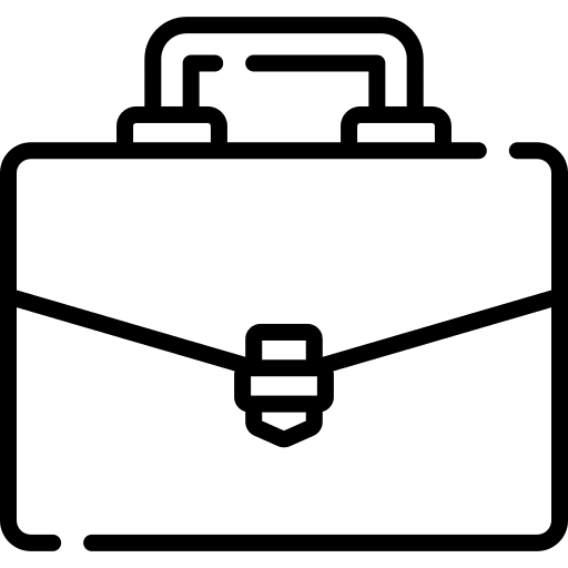 Portfolio briefcase portfolio business icon