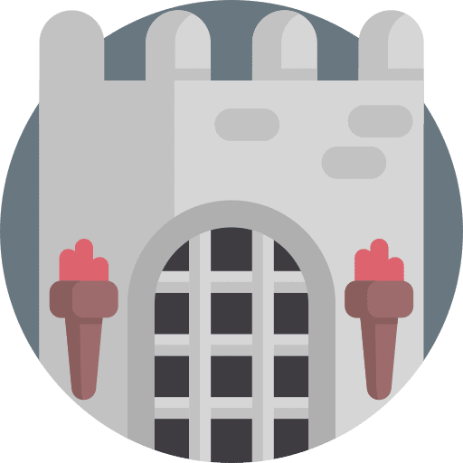 Dungeon dungeon oubliette medieval icon