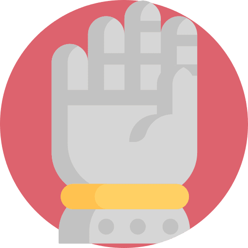 Gauntlet glove medieval fashion icon