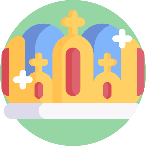 Crown moderator crown queen icon