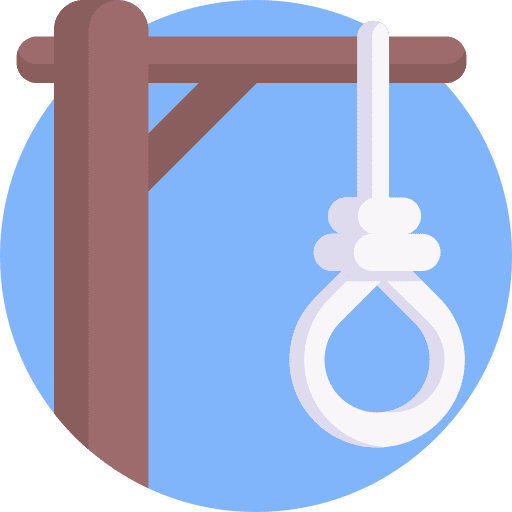 Gallow miscellaneous punishment gallows icon