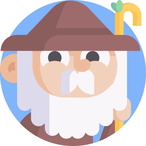 Wizard folklore man cultures icon
