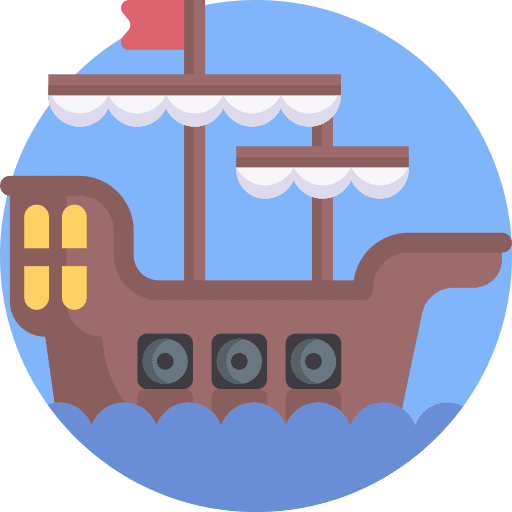 Ship ship sea transport medieval icon