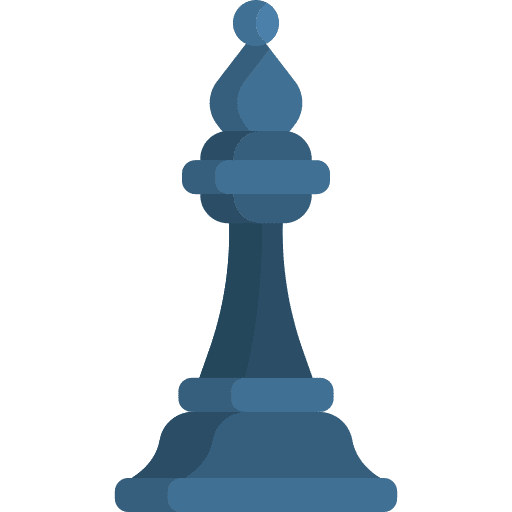 Bishop strategy game entertainment icon