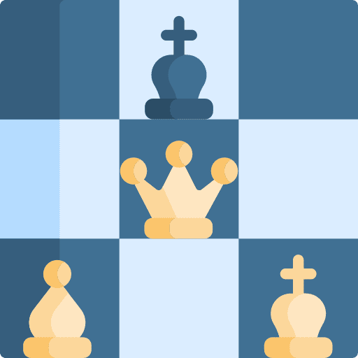 Checkmate entertainment king board games icon