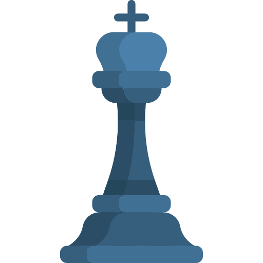 King play strategy game icon