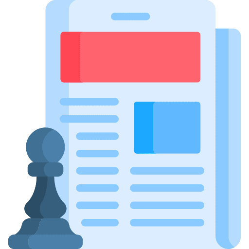 Newspaper pawn newspaper entertainment icon