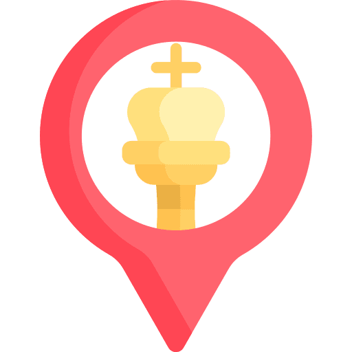 Chess placeholder king chess icon