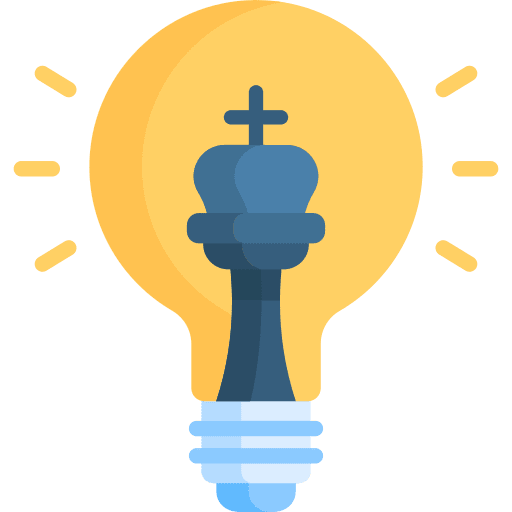 Idea lightbulb lights ideas icon