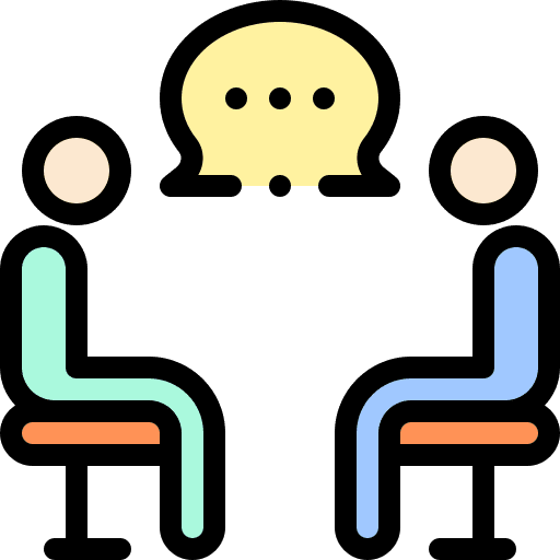 Trading conversation business and finance bubble speech icon