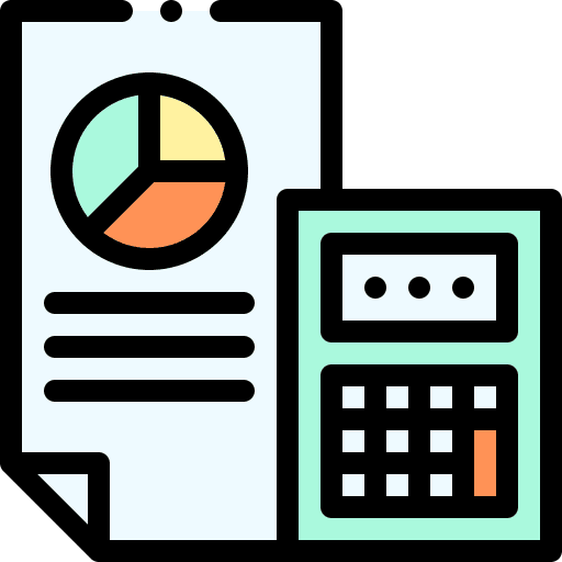 Calculator budget calculation cost icon