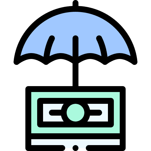 Money money insurance management icon