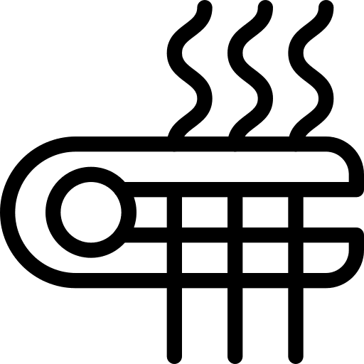 Hair straightener grooming wellness iron icon