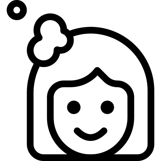 Shampoo hygiene hair washing personal hygiene icon