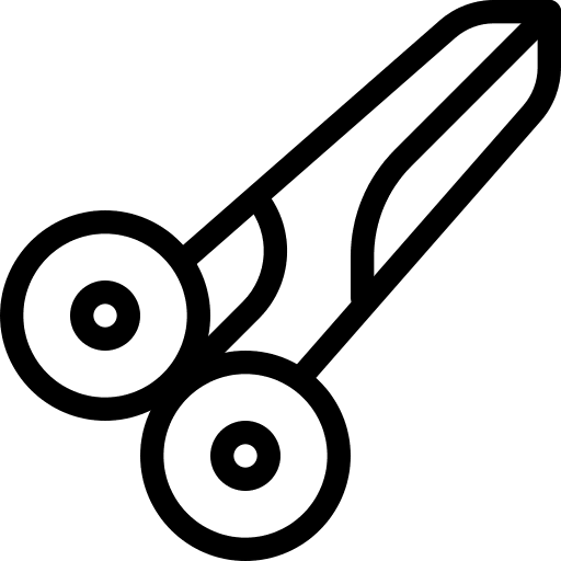 Scissors tools hair cut beauty salon icon