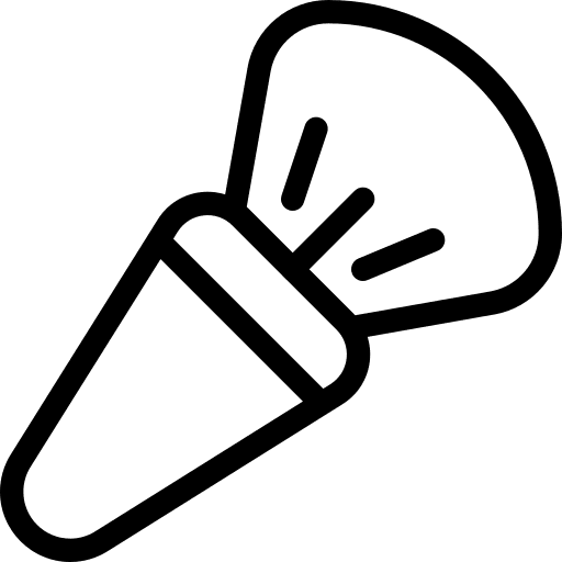 Brush hair barber salon icon