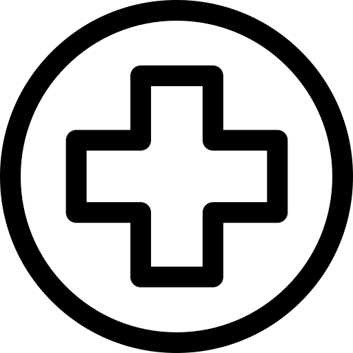 Medicine cross healthcare and medical healthcare icon