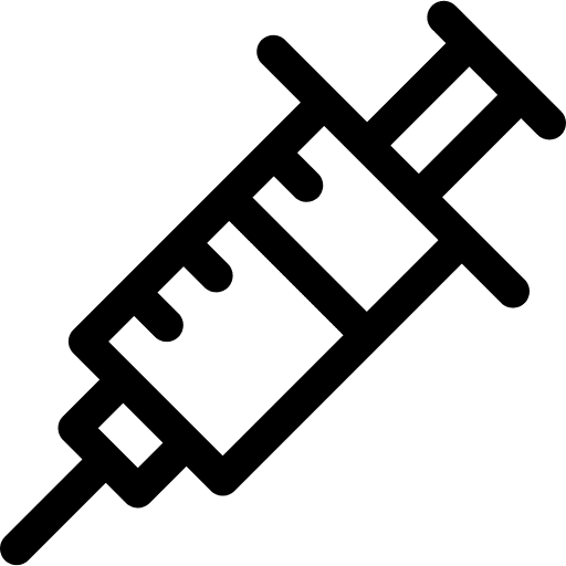 Vaccine medication vaccination healthcare and medical icon