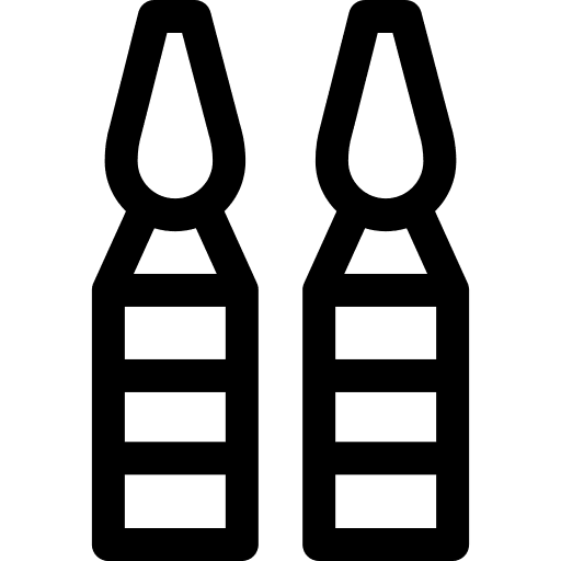 Ampoule treatment drug medicine icon