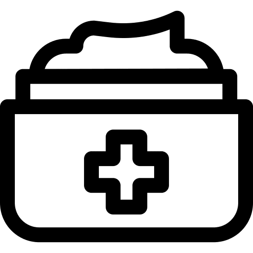 Cream cream medicine medical icon