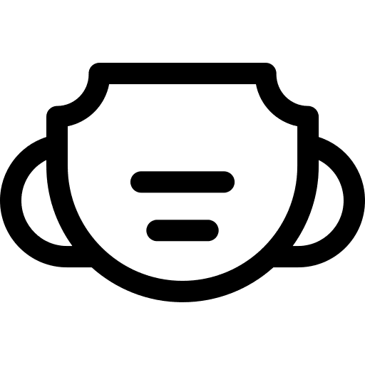 Face mask coronavirus medical equipment medical face mask icon