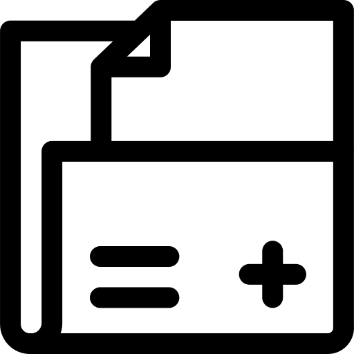 Folder folder hospital document icon