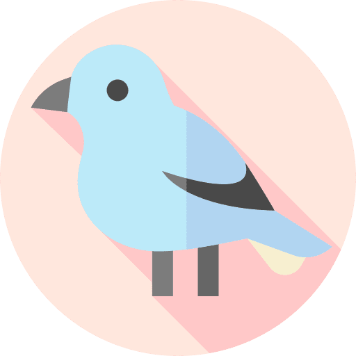 Bunting ornithology animals zoo icon