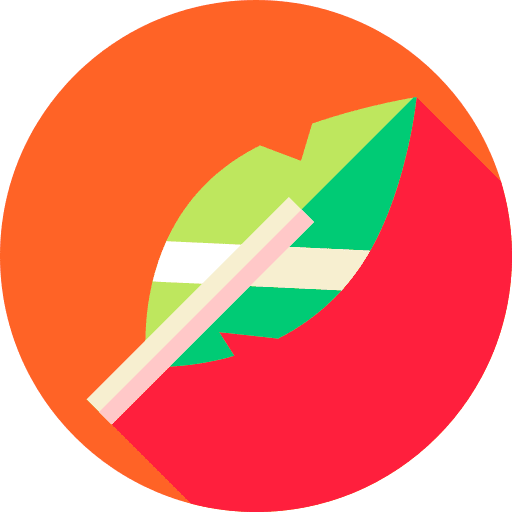 Feather feather ornithology animals icon