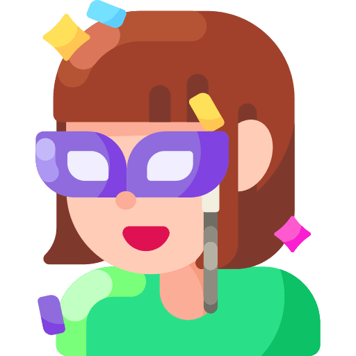 Party girl confetti birthday and party icon