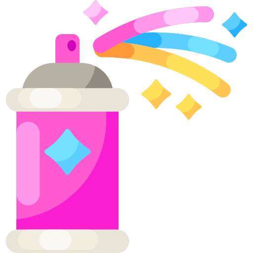 Spray graffiti spray container spray can icon