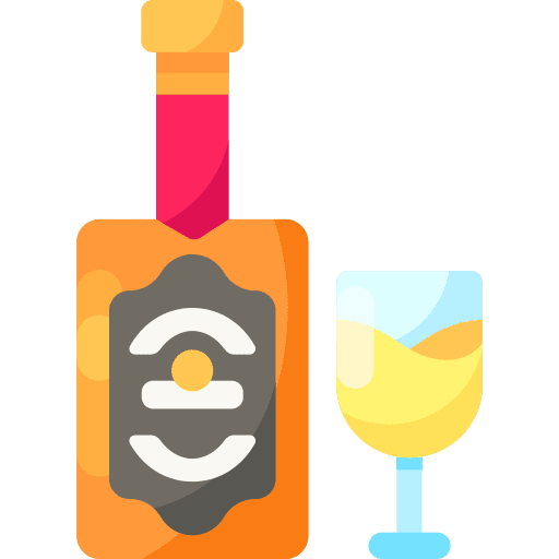 Drink alcoholic drinks party food icon