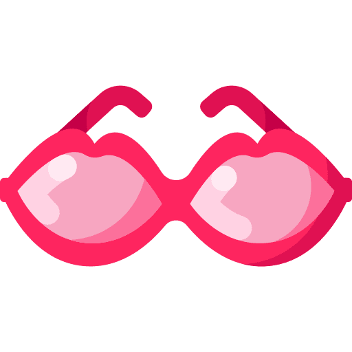 Glasses fun glasses celebration icon