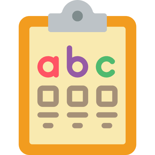 Clipboard page test clipboard icon