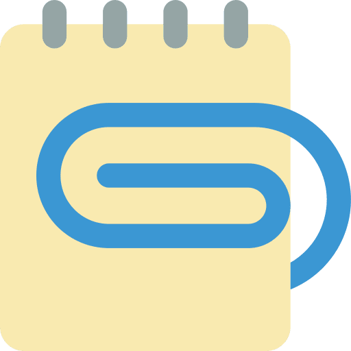 Notepad pages documents notepad icon