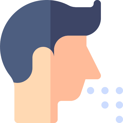 Sneeze symptom coronavirus sneeze icon