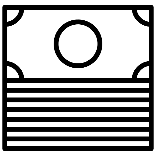 Cash cash commerce and shopping business and finance icon