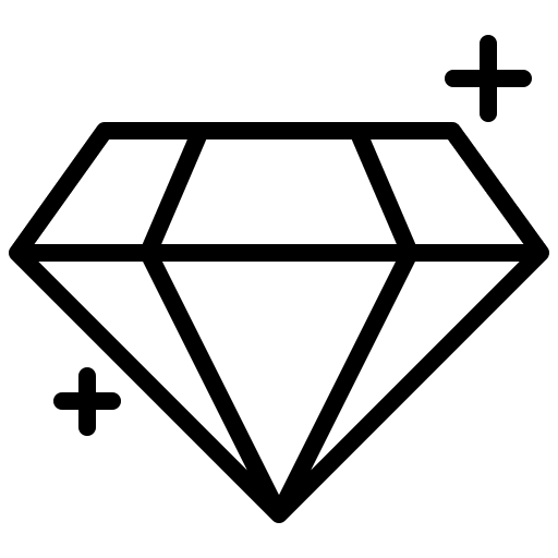 Diamond wealth jewel diamond icon