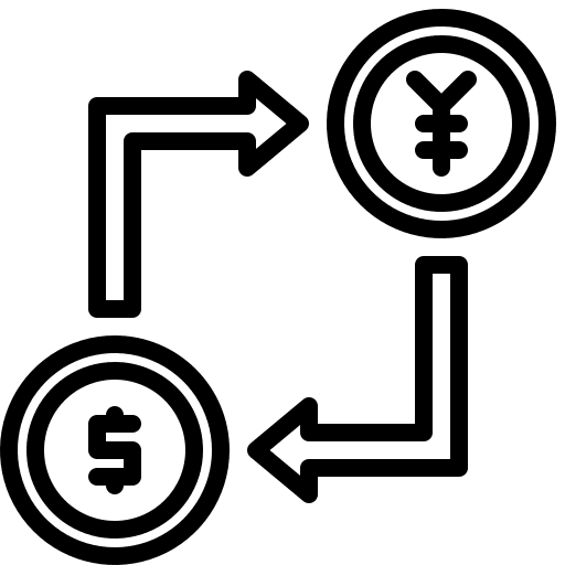 Exchange currency exchange money exchange exchange icon
