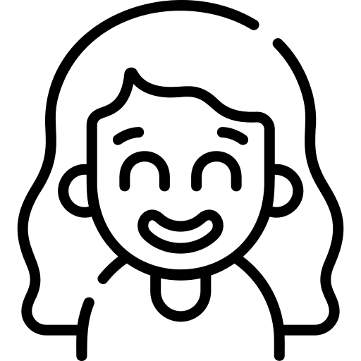 Smile smiling woman emoji icon