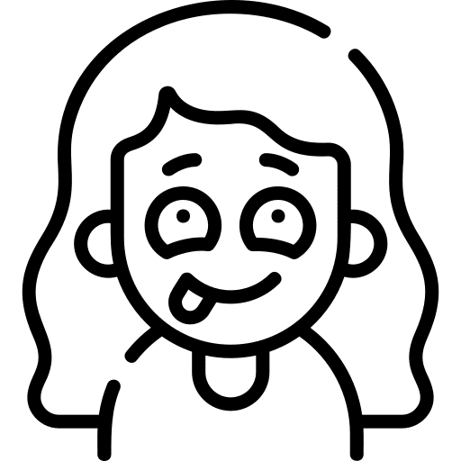 Tongue out tongue out woman emoji icon