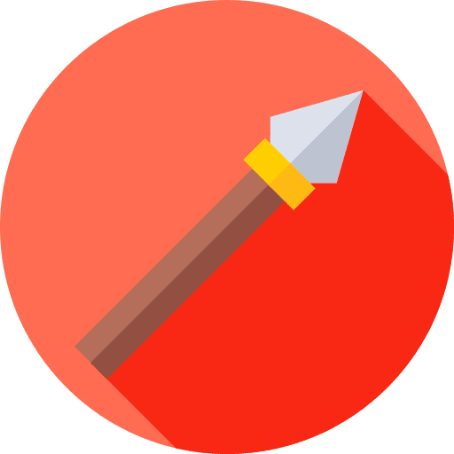 Spear miscellaneous weapons war icon