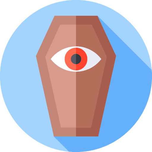 Mummy burial dead avatar icon