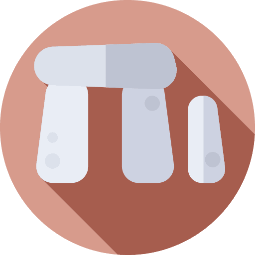 Stonehenge landmark prehistoric england icon