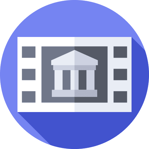 Documentary history documentary education icon