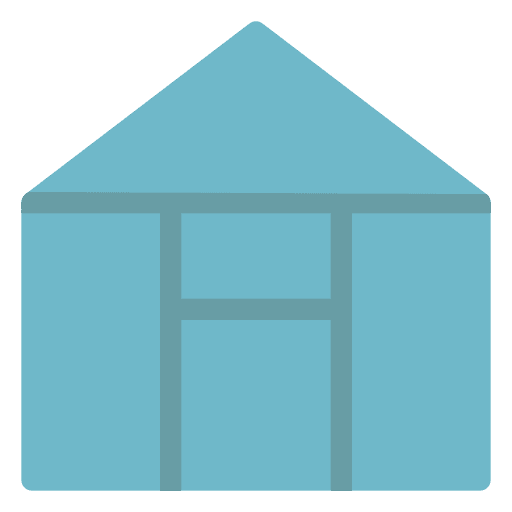 Greenhouse barn ecological greenhouse icon