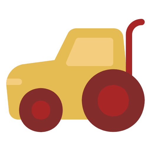 Tractor tractor farm farming and gardening icon