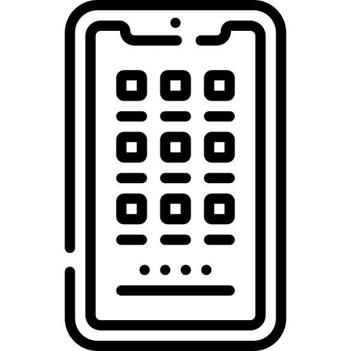 Apps cellphone smartphone communications icon